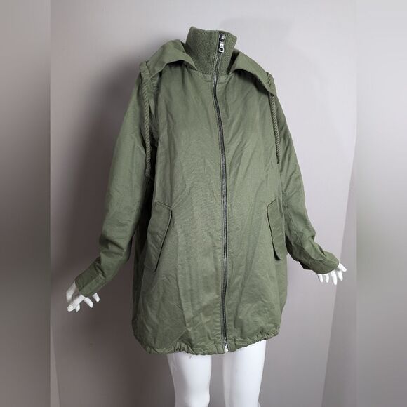 Sam Edelman Green fall spring jacket, small - Picture 1 of 8